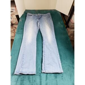 Levis 315 Jeans Size 32 Womens Blue Denim Pants Ladies Mid Rise Shaping Bootcut